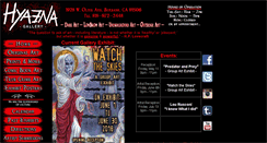 Desktop Screenshot of hyaenagallery.com